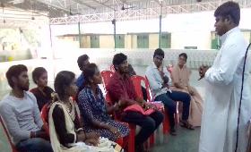 Workshop on Youth Citizenship was conducted at MM Hall Kodambakkam on 28 - 10 - 2018