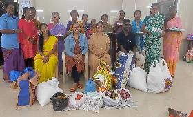 Food distribution to short stay home on 13/11/2022