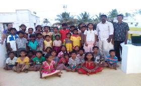 Program Coordinator visit to Supplementary evening study center at Erode