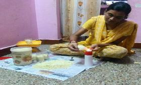 5 Star SHG member Mrs. Priyadarshini Prepares Kuliyal Podi