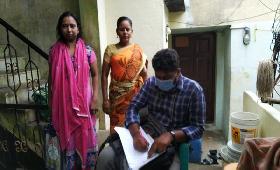 Mr Arun (Nabard  - CSO)visited . Pudhu Polivu SHG