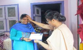 Certificate Tailoring Class was conducted for SHG members along with Equitas at Kodambakkm, Chennai